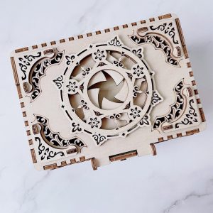 Handwerk-Set für Schmuckkästchen aus Holz